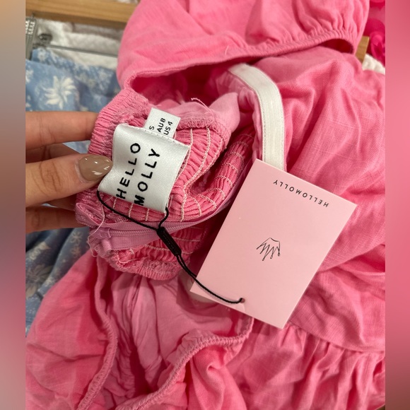 NWT!! Hello Molly pink dress - Picture 2 of 3
